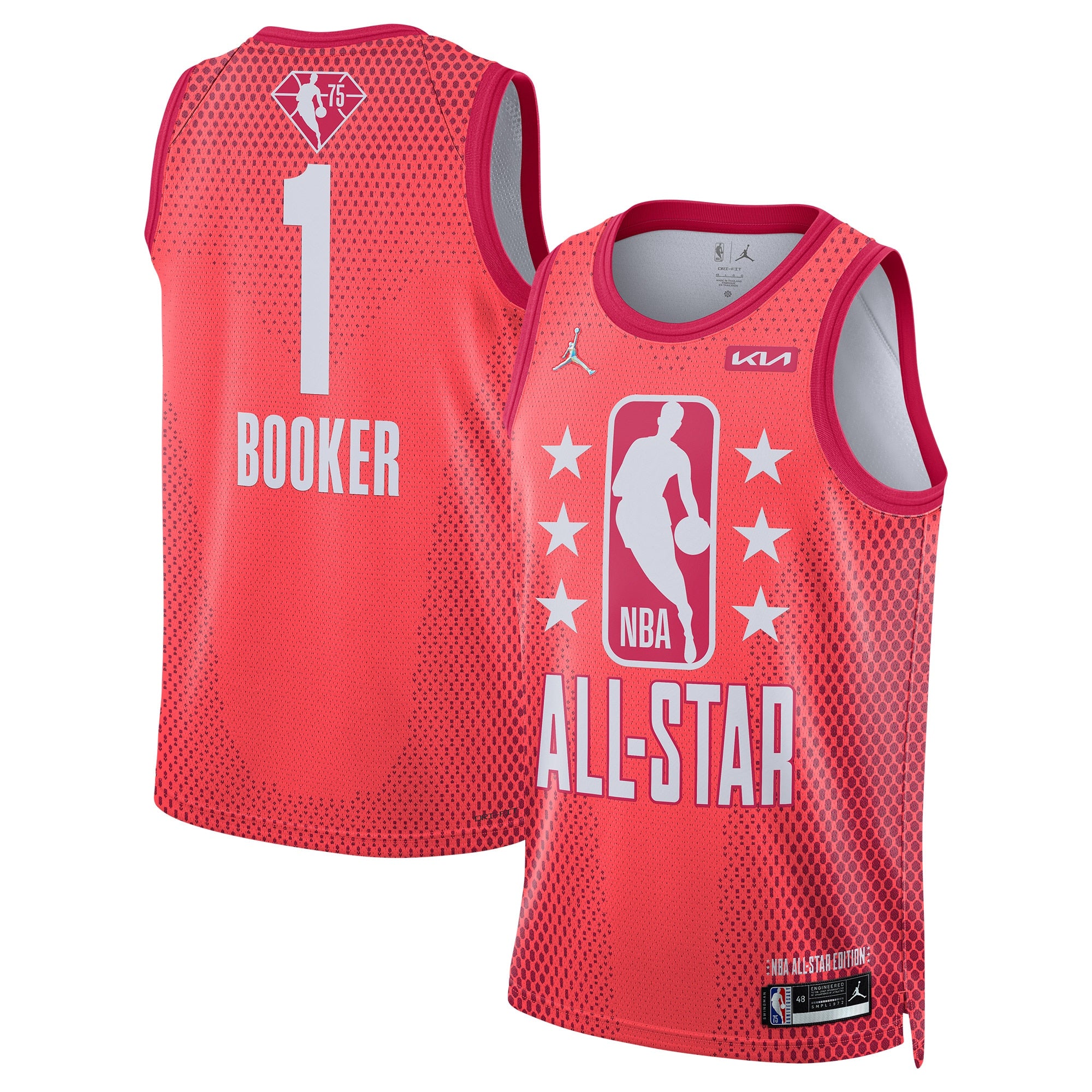 D.Booker All NBA Jerseys