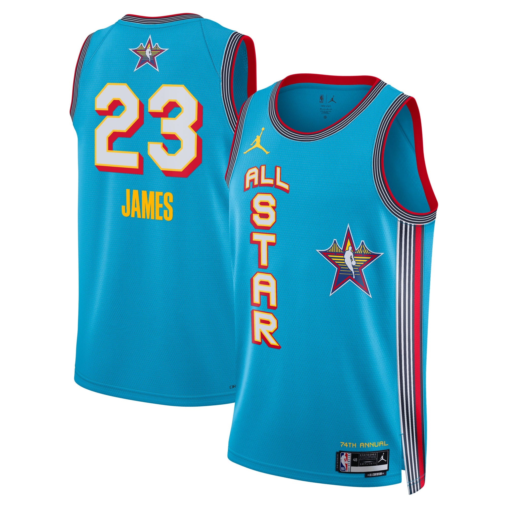 L.James All NBA Jerseys