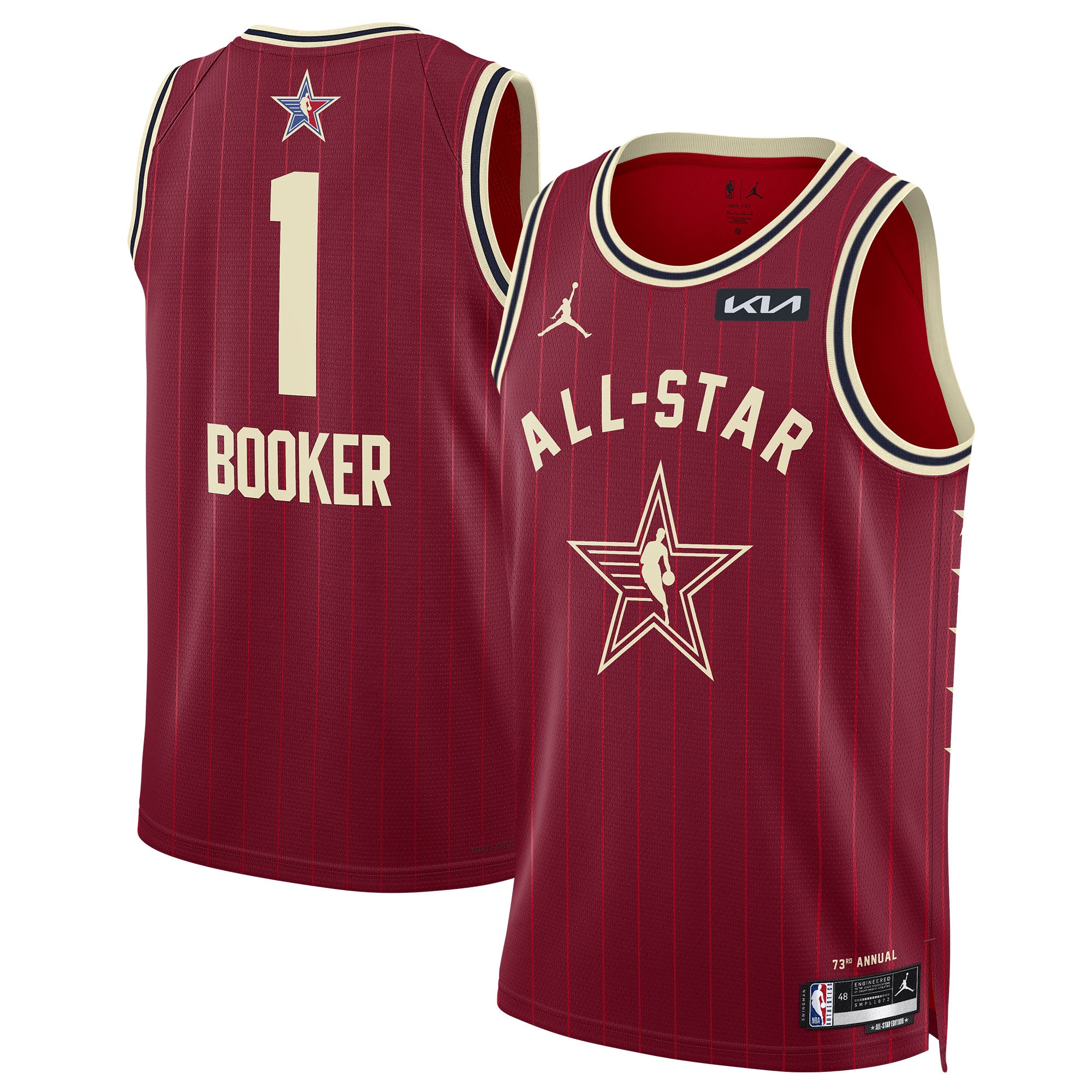 D.Booker All NBA Jerseys