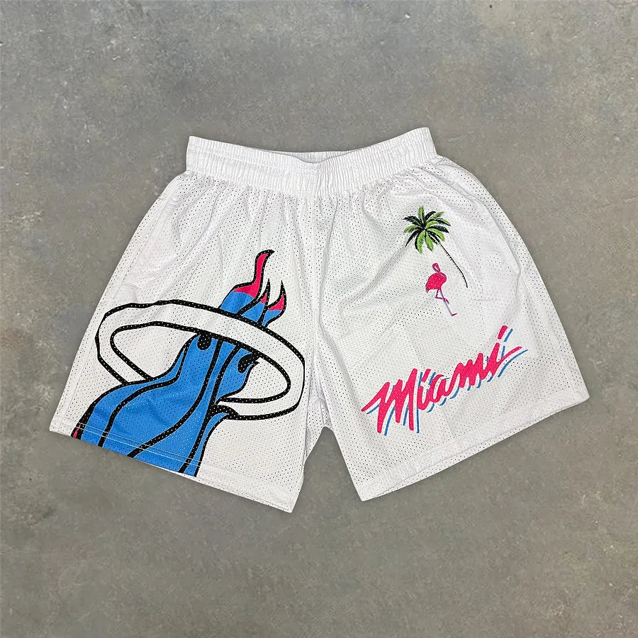 Miami Print Shorts