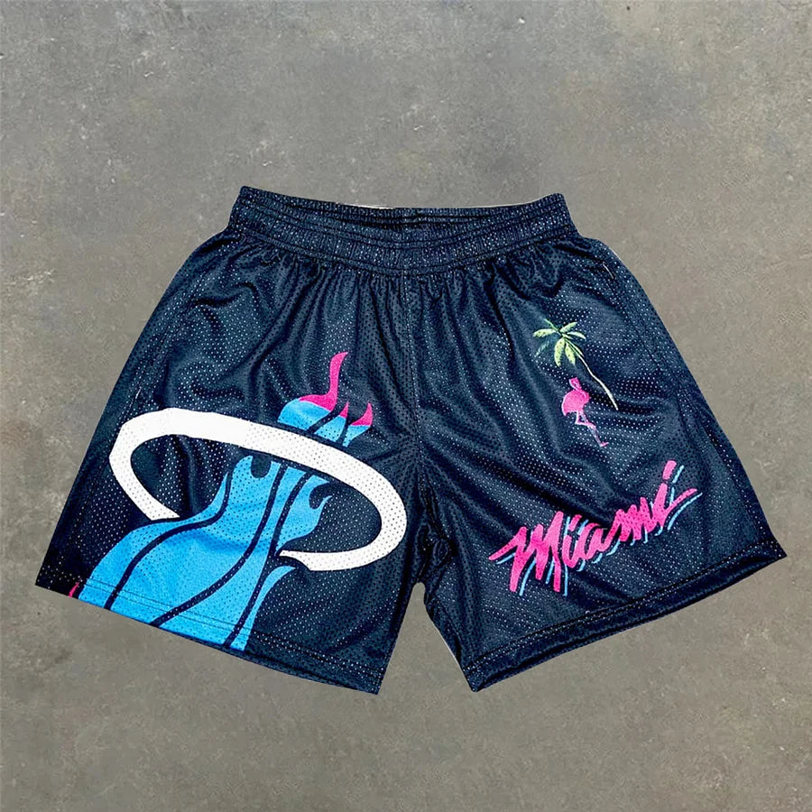 Miami Print Shorts
