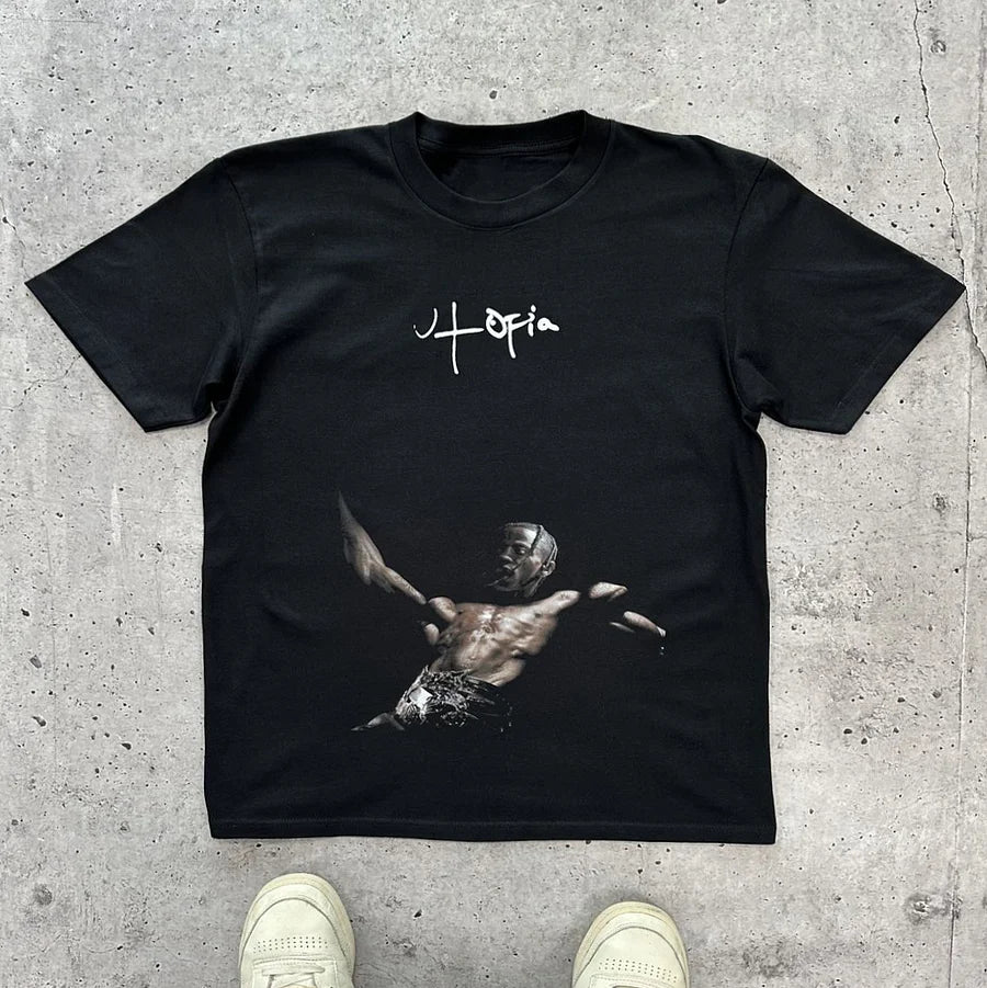Travis Scott Print T-Shirt
