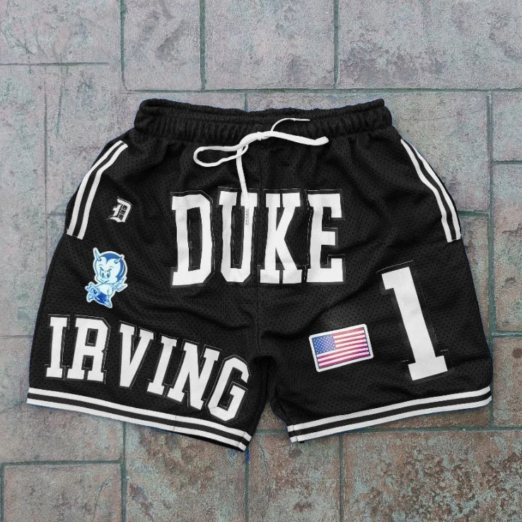 K.Irving Preppy Sports Shorts
