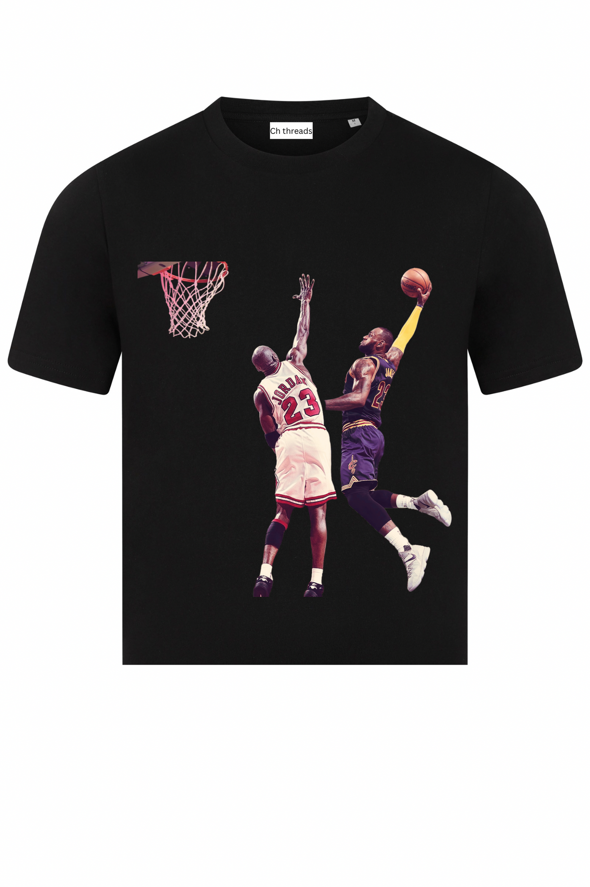 Lebron On Jordan Tee