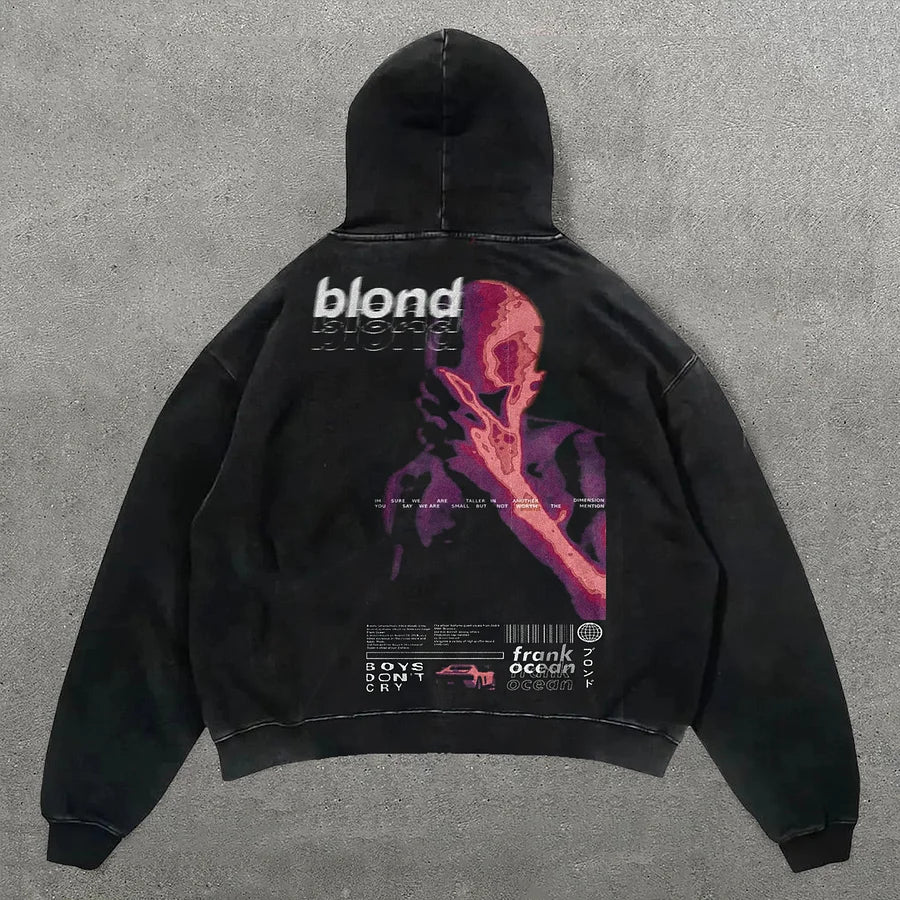 Blond Pink  Tee Hoodie