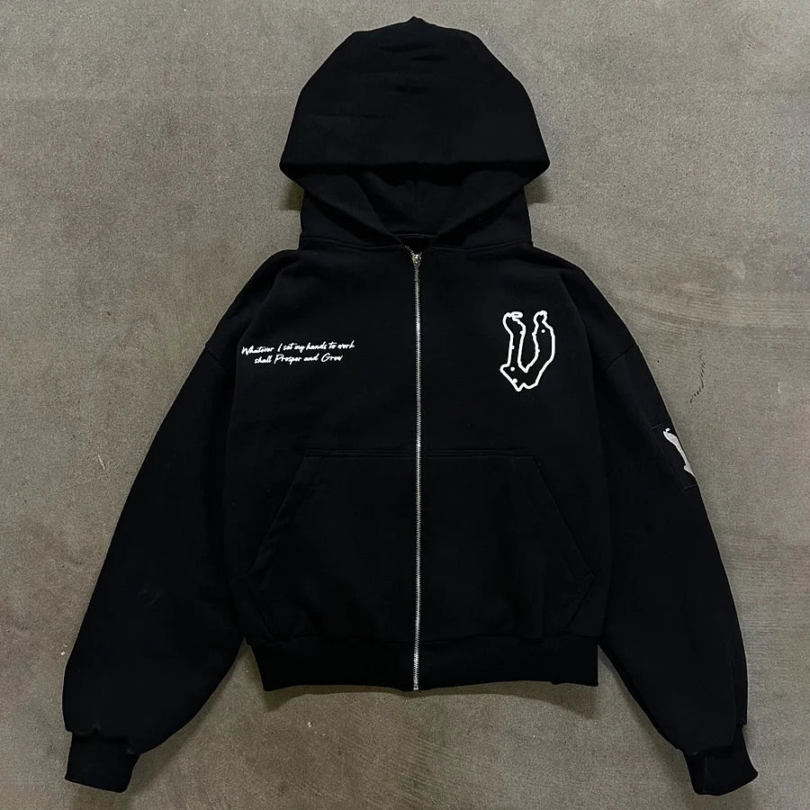 Saint 93 Print Hoodie